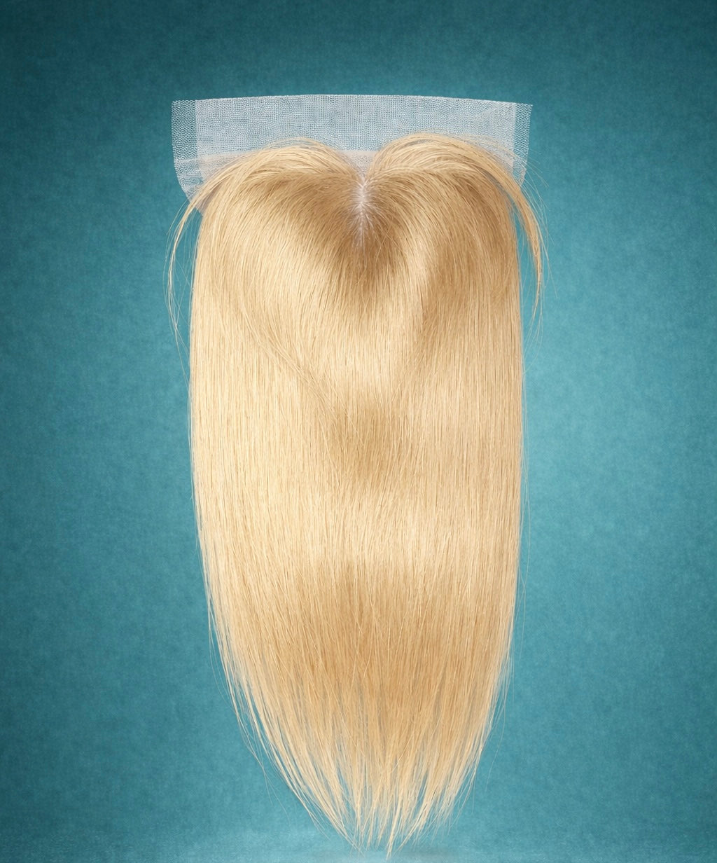 Baddie Cambodian 5x5 HD Lace Closure- Blonde Straight